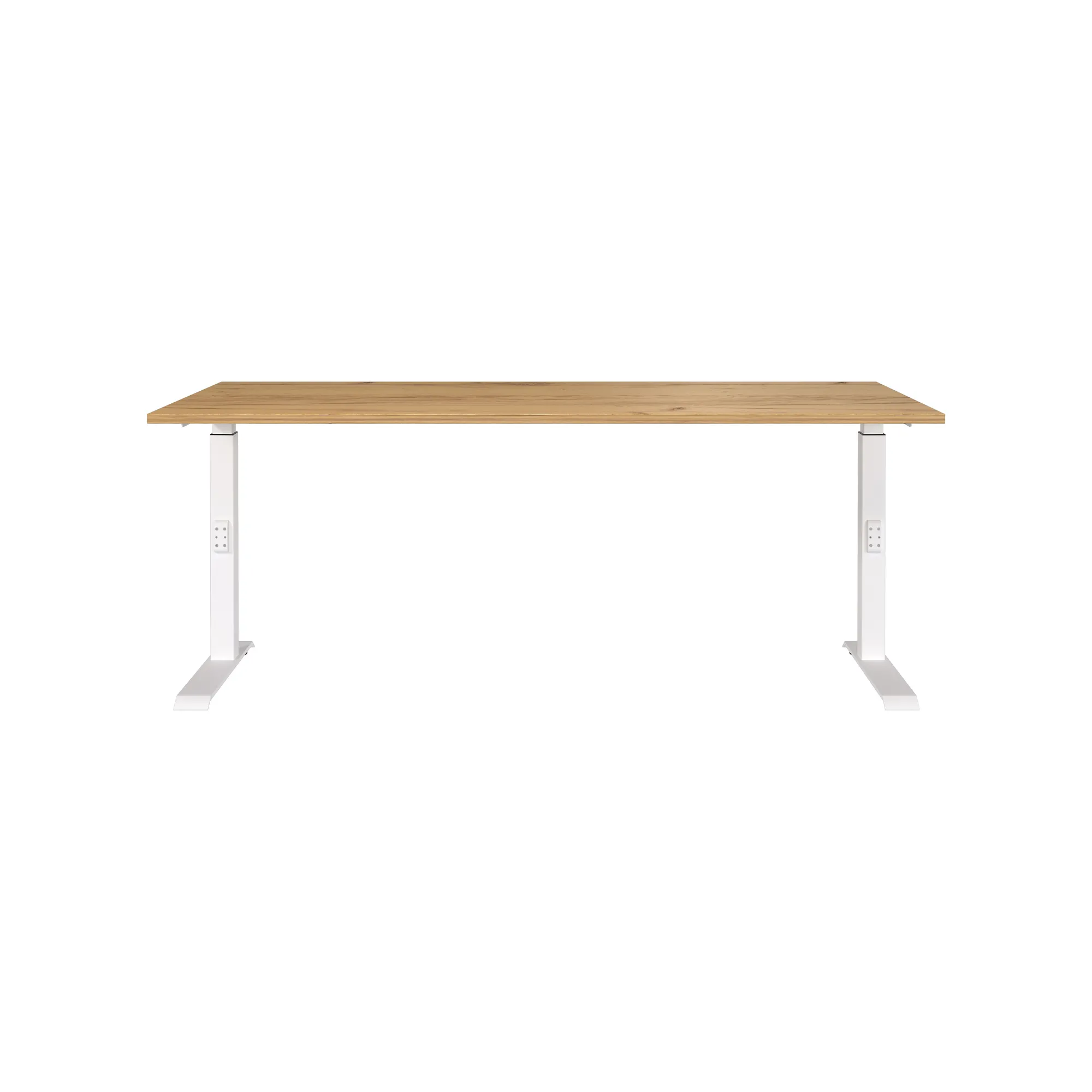 Bureaus^Huisenthuis Bureau Galileo Eiken Wit 180 cm Eiken-Wit