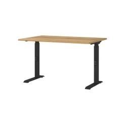 Bureaus^Huisenthuis Bureau Galileo Eiken Zwart 120 cm Eiken-Zwart