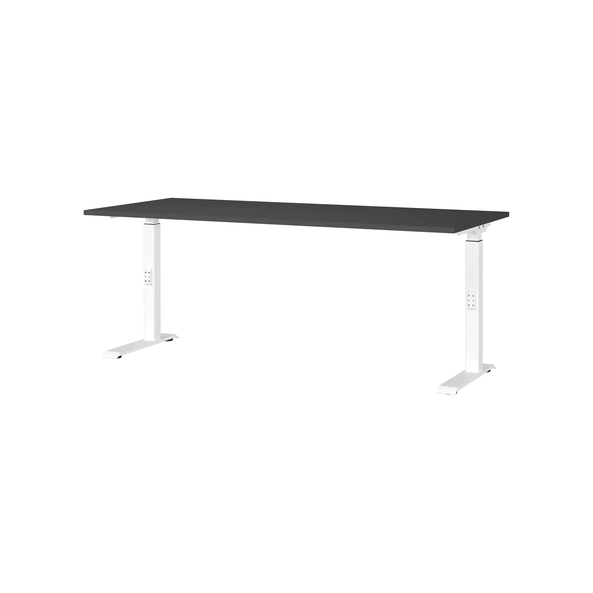 Bureaus^Huisenthuis Bureau Galileo 180 cm Grafiet Wit