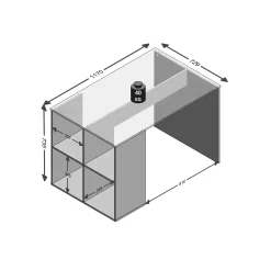 Bureaus^Huisenthuis Bureau Helias Beton