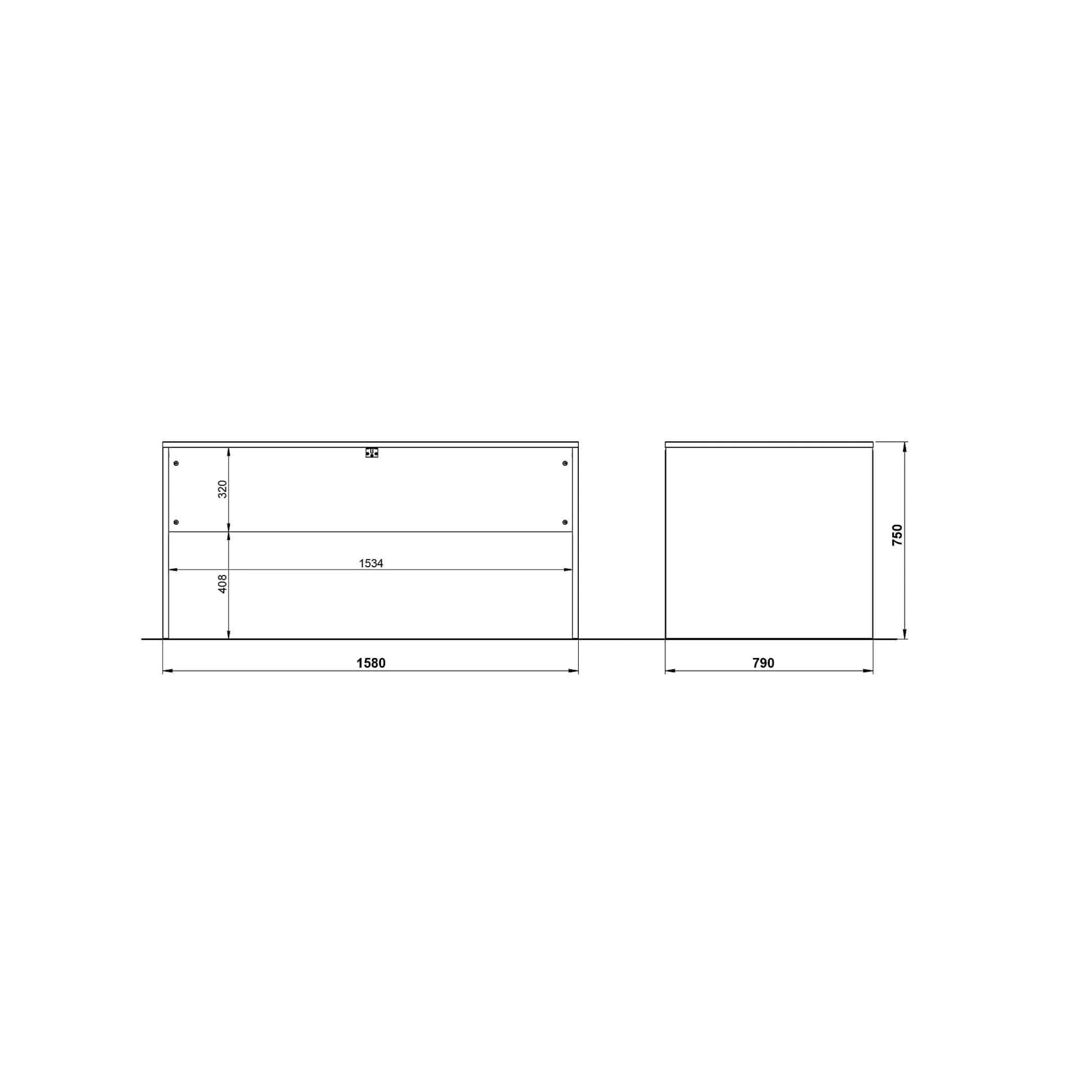 Bureaus^Huisenthuis Bureau Ivory Grafiet Eiken