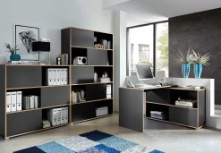 Bureaus^Huisenthuis Bureau Mission Antraciet