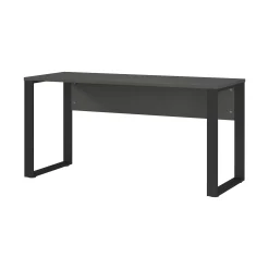 Bureaus^Huisenthuis Bureau Orlando Zwart 150 cm Grafiet