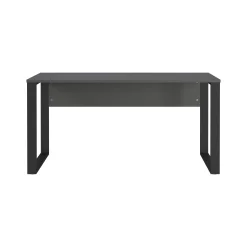 Bureaus^Huisenthuis Bureau Orlando Zwart 150 cm Grafiet