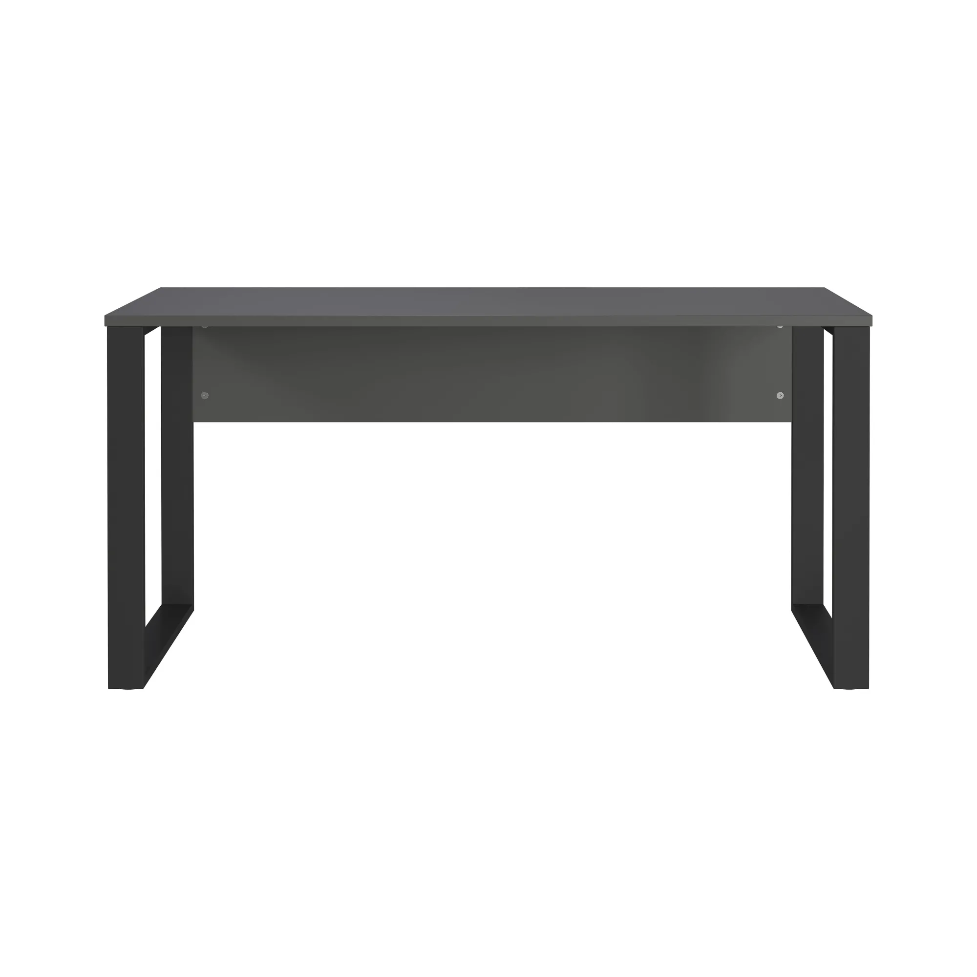 Bureaus^Huisenthuis Bureau Orlando Zwart 150 cm Grafiet
