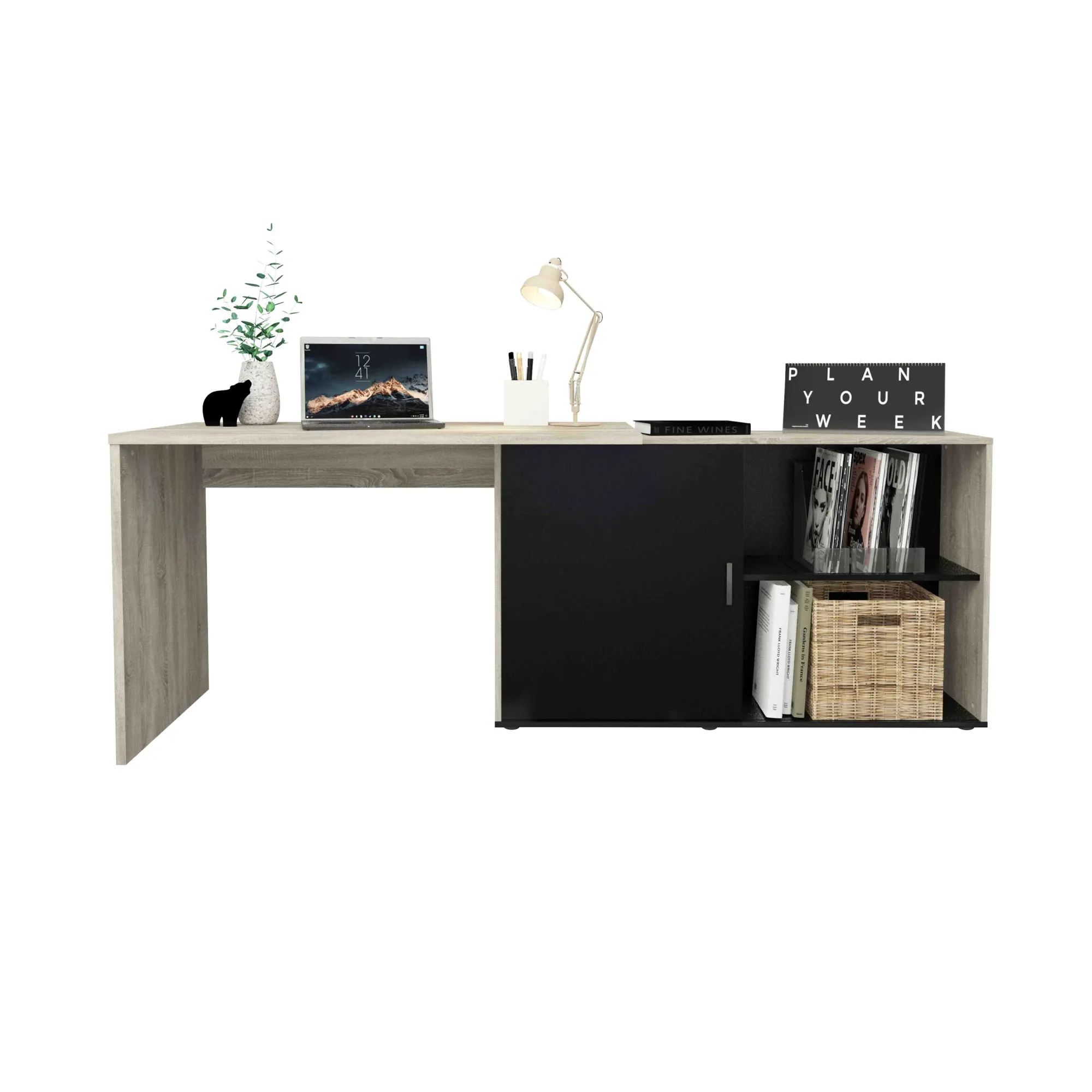 Bureaus^Huisenthuis Bureau Rafaël Sonoma Eiken-Zwart