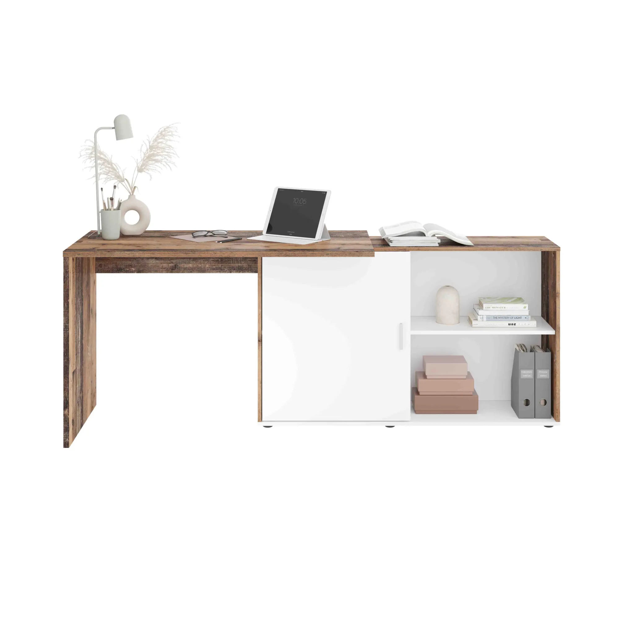 Bureaus^Huisenthuis Bureau Rafaël Vintage-Wit