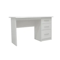 Bureaus^Huisenthuis Bureau Rinke 120 cm – Met lades Wit