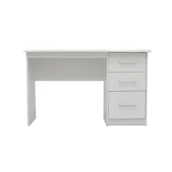Bureaus^Huisenthuis Bureau Rinke 120 cm – Met lades Wit