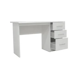 Bureaus^Huisenthuis Bureau Rinke 120 cm – Met lades Wit