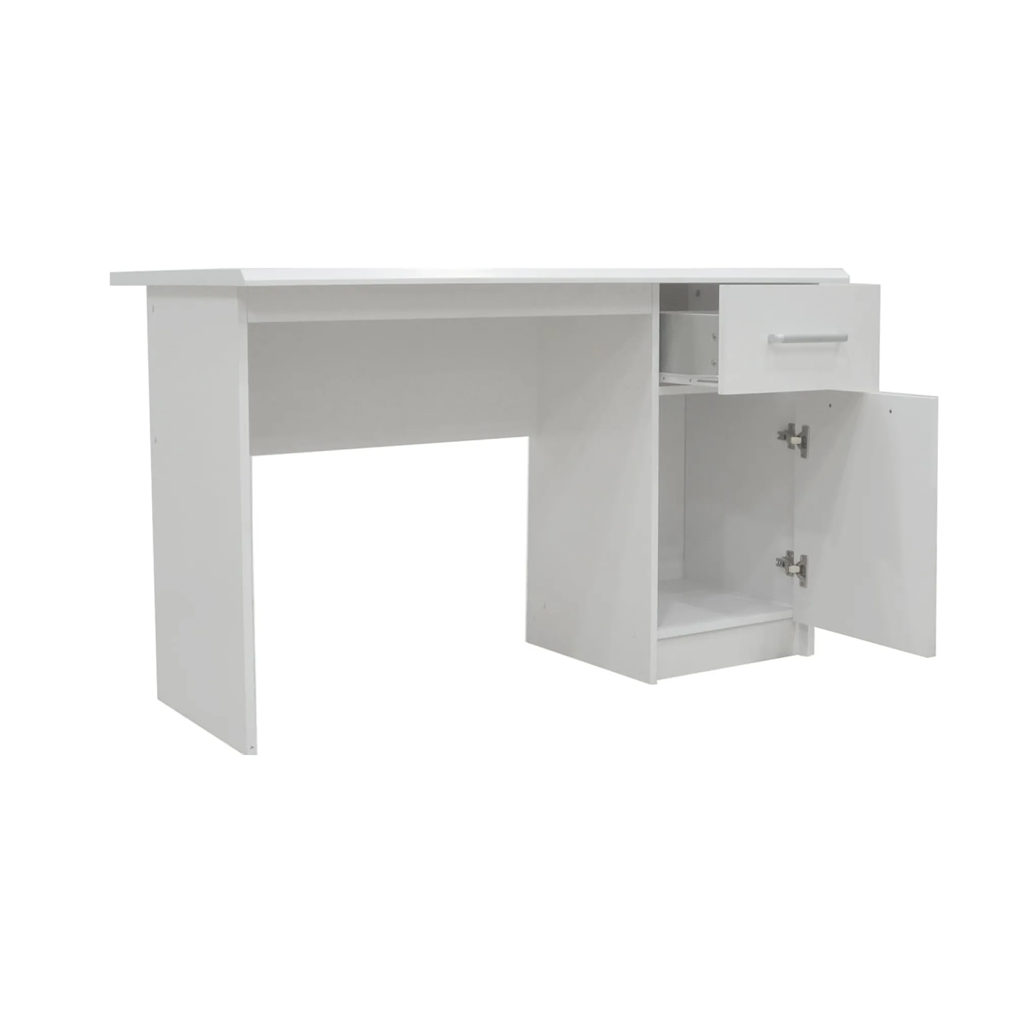 Bureaus^Huisenthuis Bureau Royce 120 cm – Met opbergruimte Wit