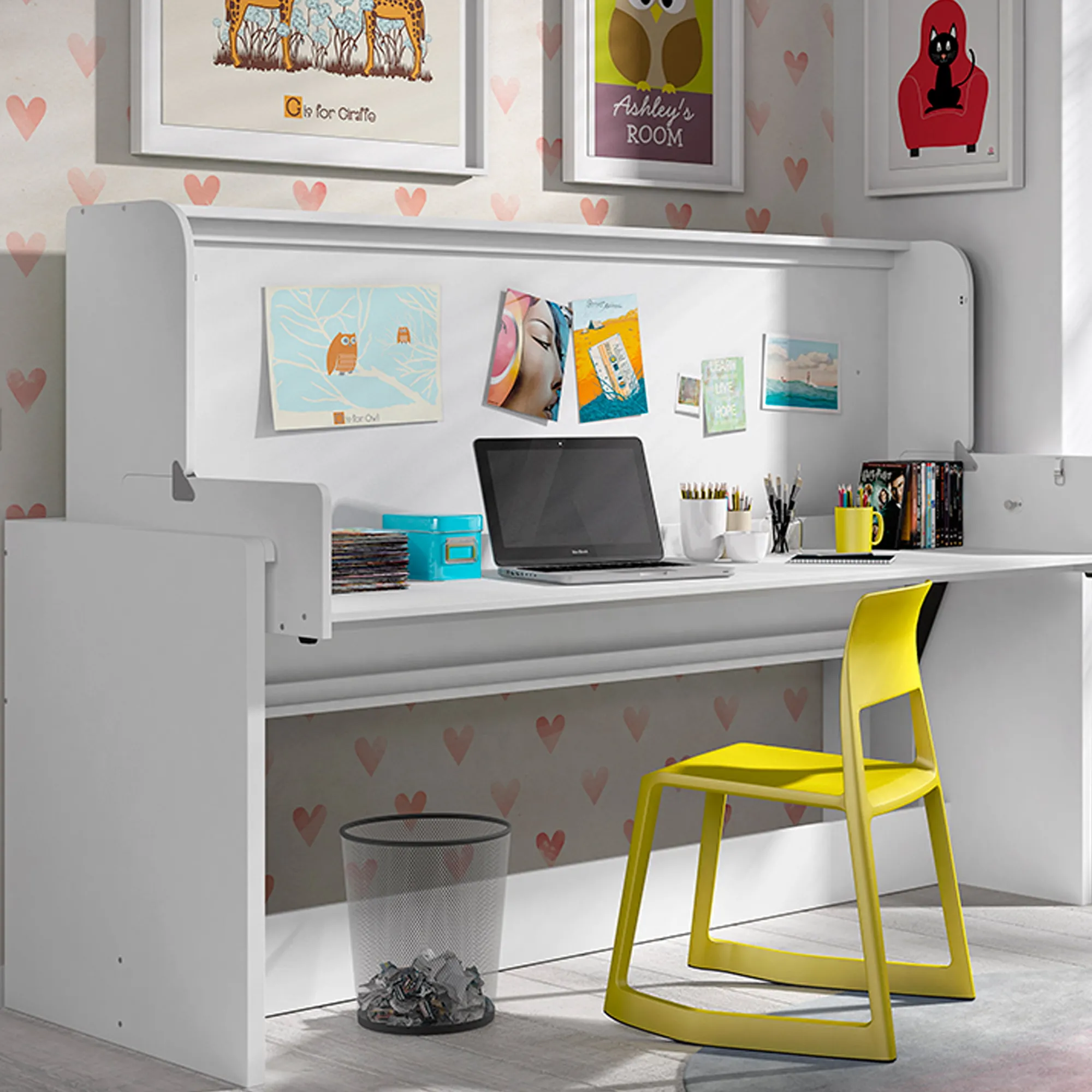 Kinderbedden^Huisenthuis Bureaubed Space