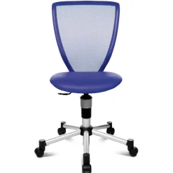 Kinderbureaustoelen^Huisenthuis Bureaustoel Jelte Blauw