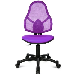 Kinderbureaustoelen^Huisenthuis Bureaustoel Justin Paars