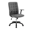 Bureaustoelen^Huisenthuis Bureaustoel Omer Grijs