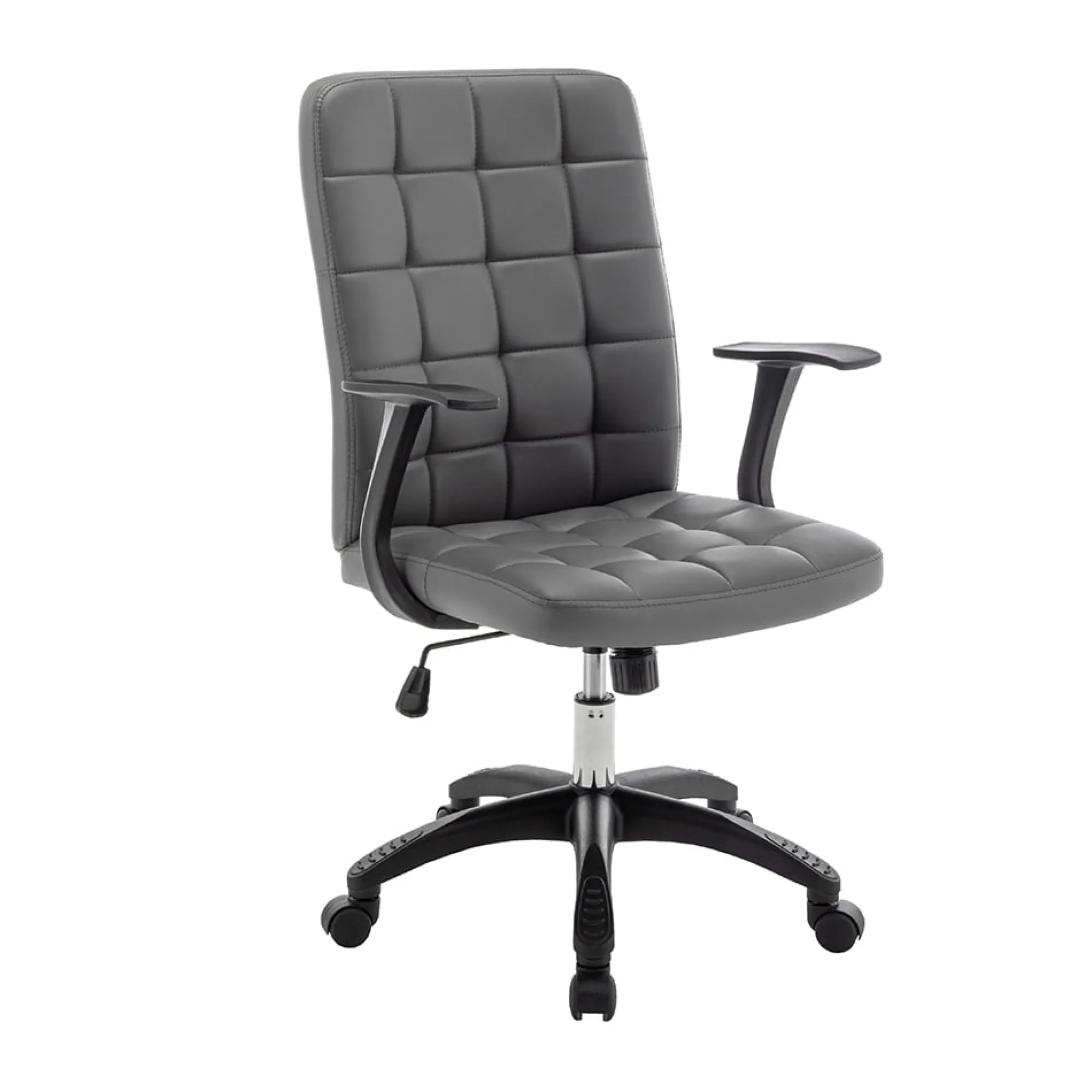 Bureaustoelen^Huisenthuis Bureaustoel Omer Grijs