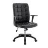 Bureaustoelen^Huisenthuis Bureaustoel Omer Zwart