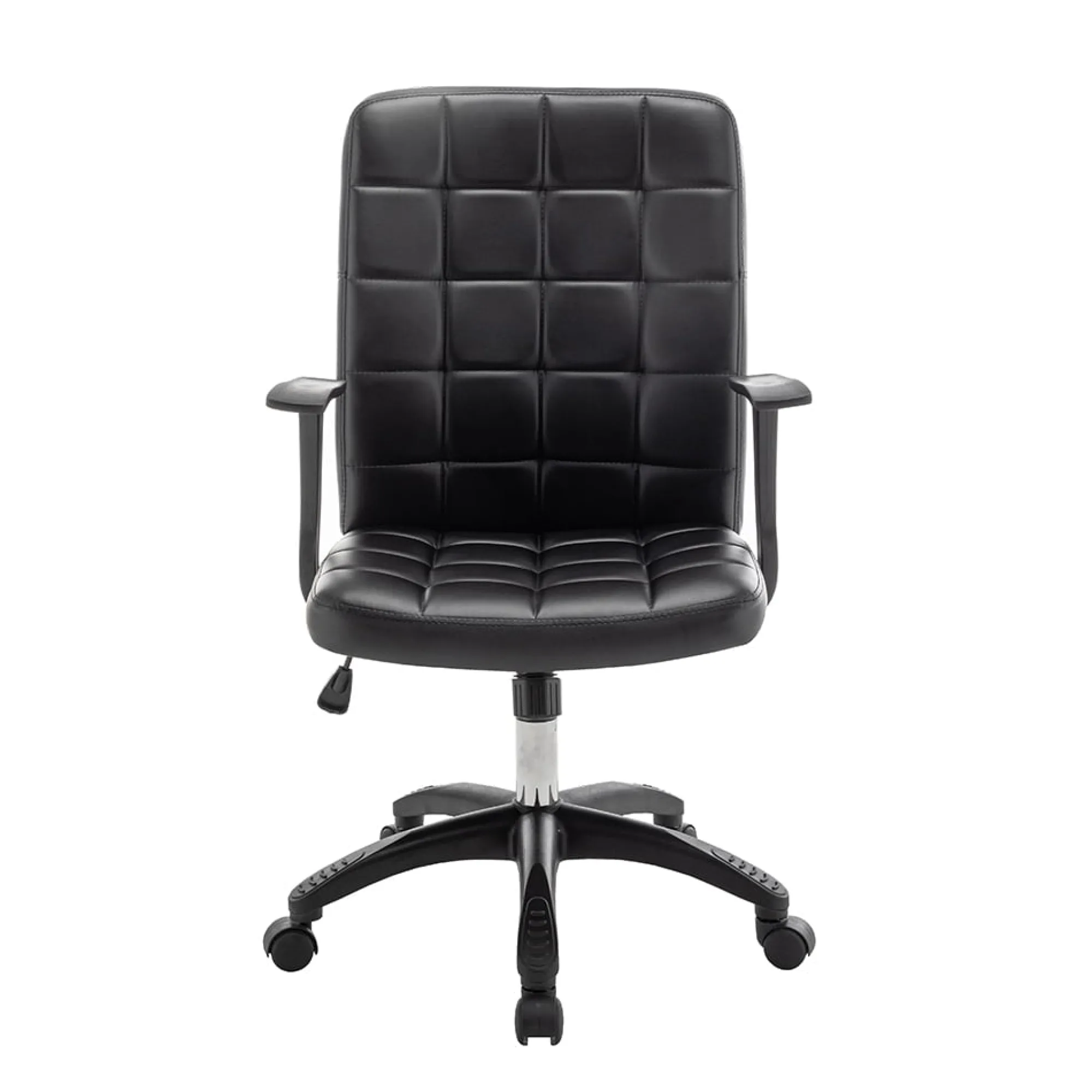 Bureaustoelen^Huisenthuis Bureaustoel Omer Zwart