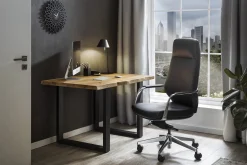 Bureaustoelen^Huisenthuis Bureaustoel Porto Zwart