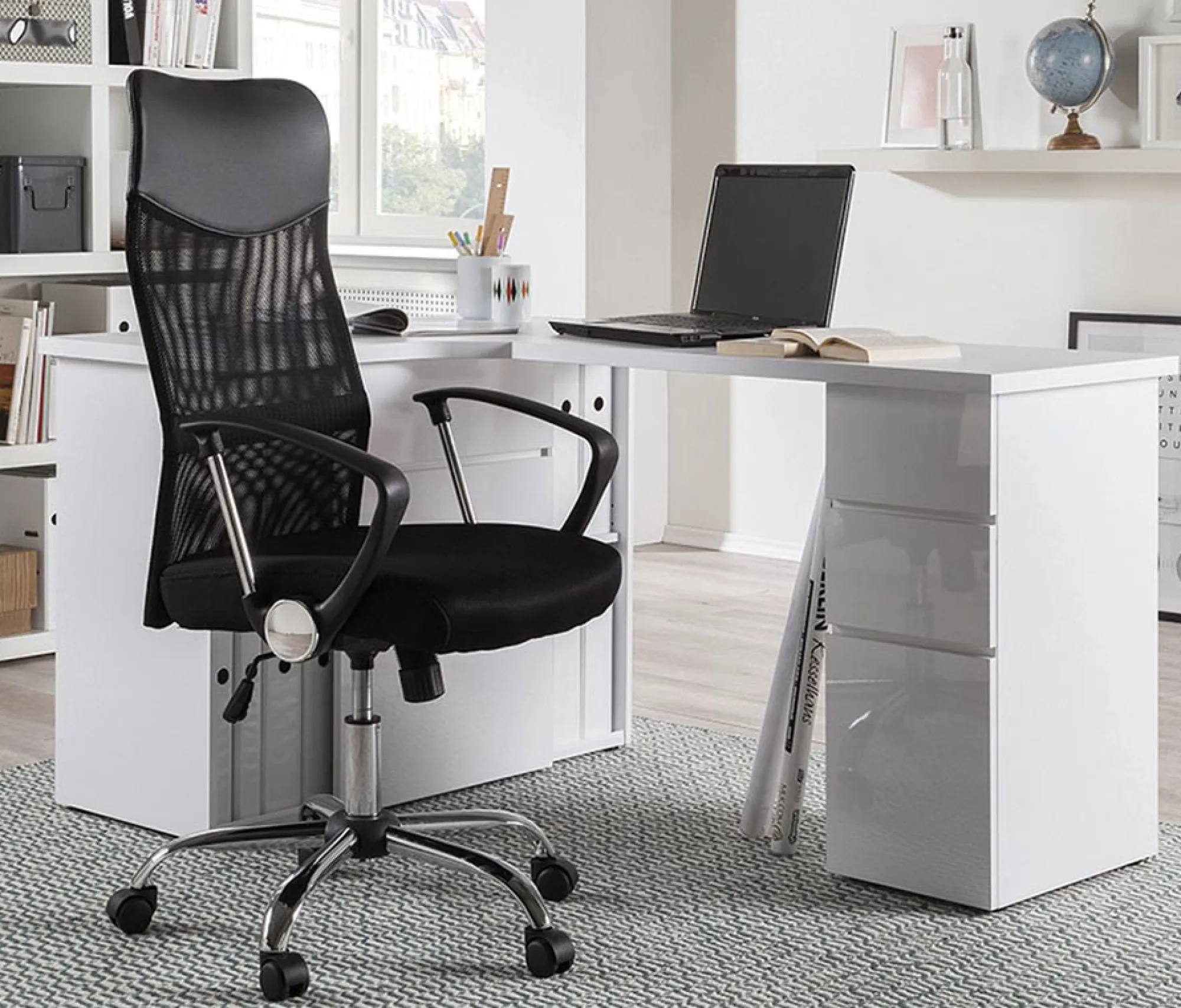 Bureaustoelen^Huisenthuis Bureaustoel Sienna