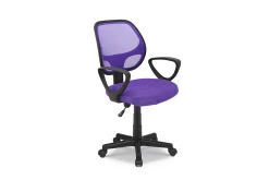 Kinderbureaustoelen|Bureaustoelen^Huisenthuis Bureaustoel Venice Paars