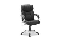Bureaustoelen^Huisenthuis Bureaustoel Verona Zwart