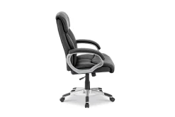 Bureaustoelen^Huisenthuis Bureaustoel Verona Zwart