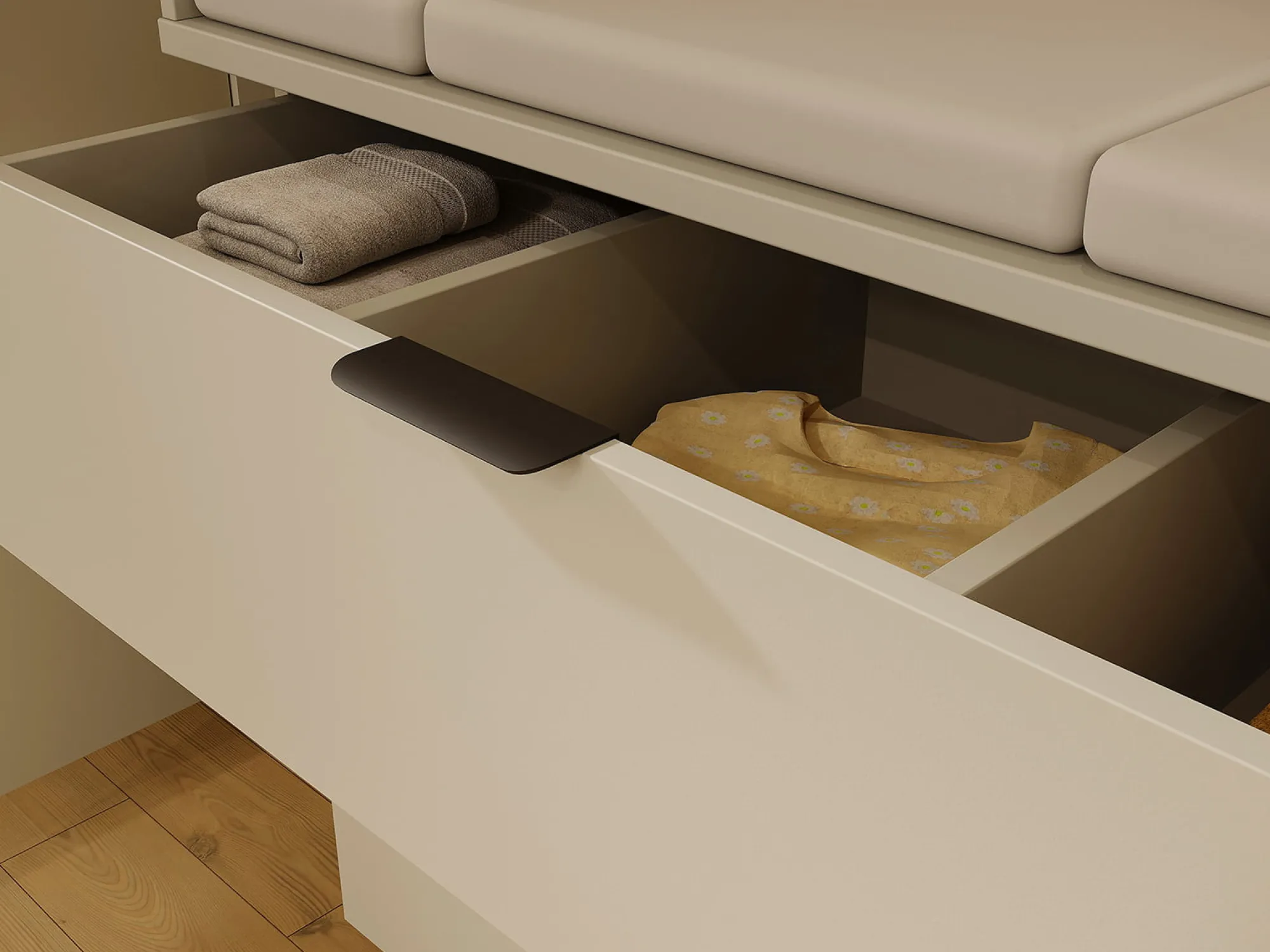 Commodes^Huisenthuis Commode Elias Grijs