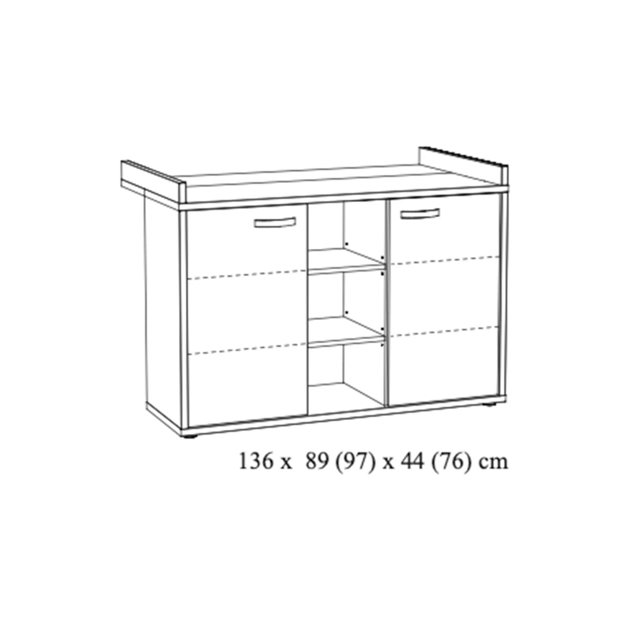 Commodes^Huisenthuis Commode Gabon Eiken