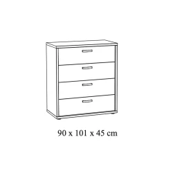 Commodes|Ladekasten^Huisenthuis Commode Mekong Eiken