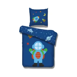Kinderkameraccessoires^Huisenthuis Dekbedovertrek Astronaut