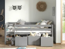Kinderkameraccessoires^Huisenthuis 3-delige Ladenset Charlie Grijs