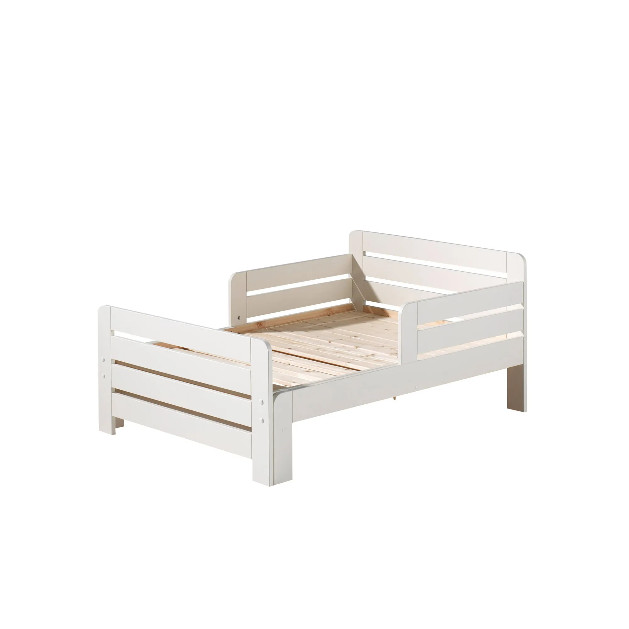 Kinderbedden^Huisenthuis Doorgroeibed Sil Wit
