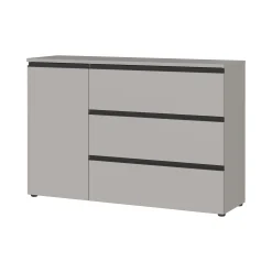 Dressoirs^Huisenthuis Dressoir Alec Grijs 135 cm