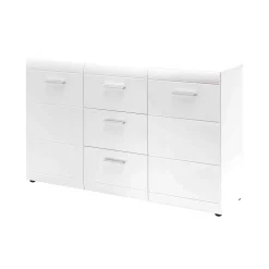 Dressoirs^Huisenthuis Dressoir Bologna Wit L