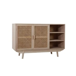 Dressoirs^Huisenthuis Dressoir Freja Rotan 100 cm