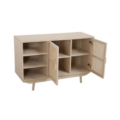 Dressoirs^Huisenthuis Dressoir Freja Rotan 100 cm