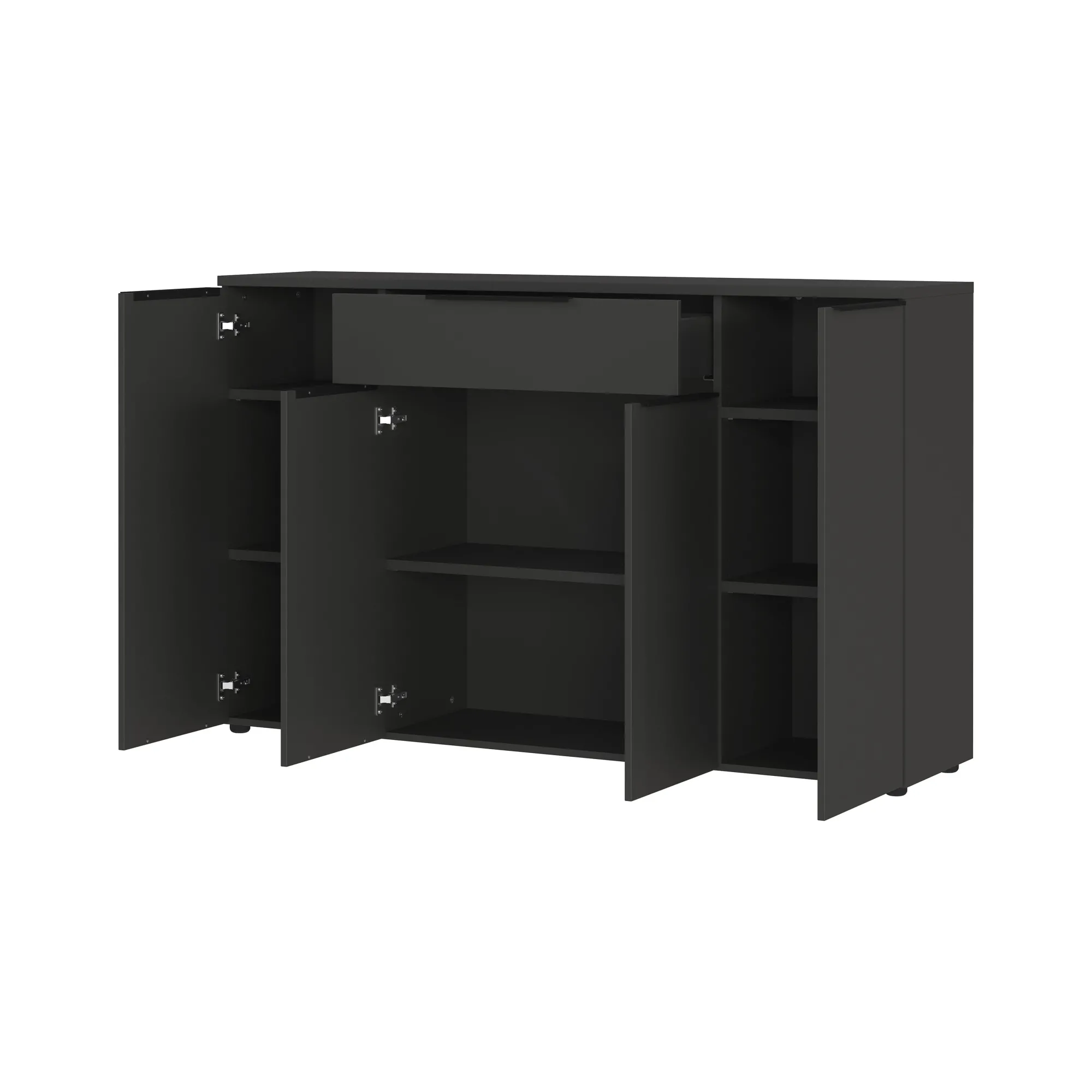 Kantoorkasten|Dressoirs^Huisenthuis Dressoir Galileo Grafiet
