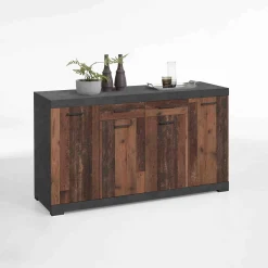 Dressoirs^Huisenthuis Dressoir Hermes 160x50x90 cm Vintage