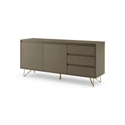 Dressoirs^Huisenthuis Dressoir Lucy 150 cm Grijs