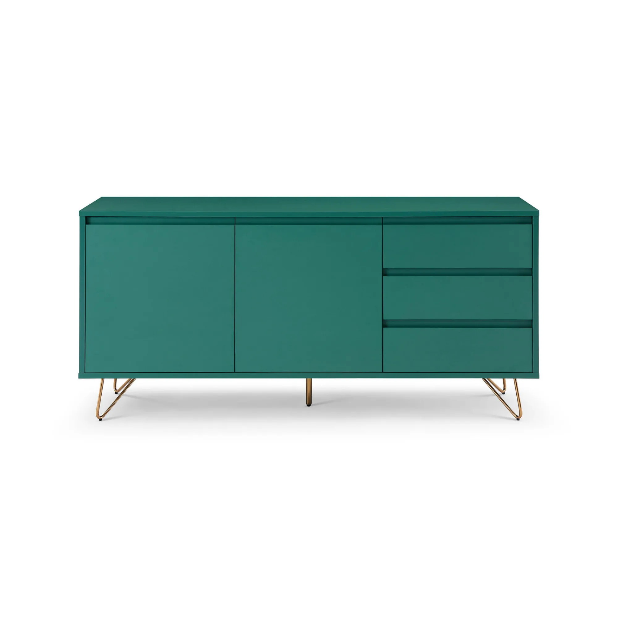 Dressoirs^Huisenthuis Dressoir Lucy 150 cm Groen