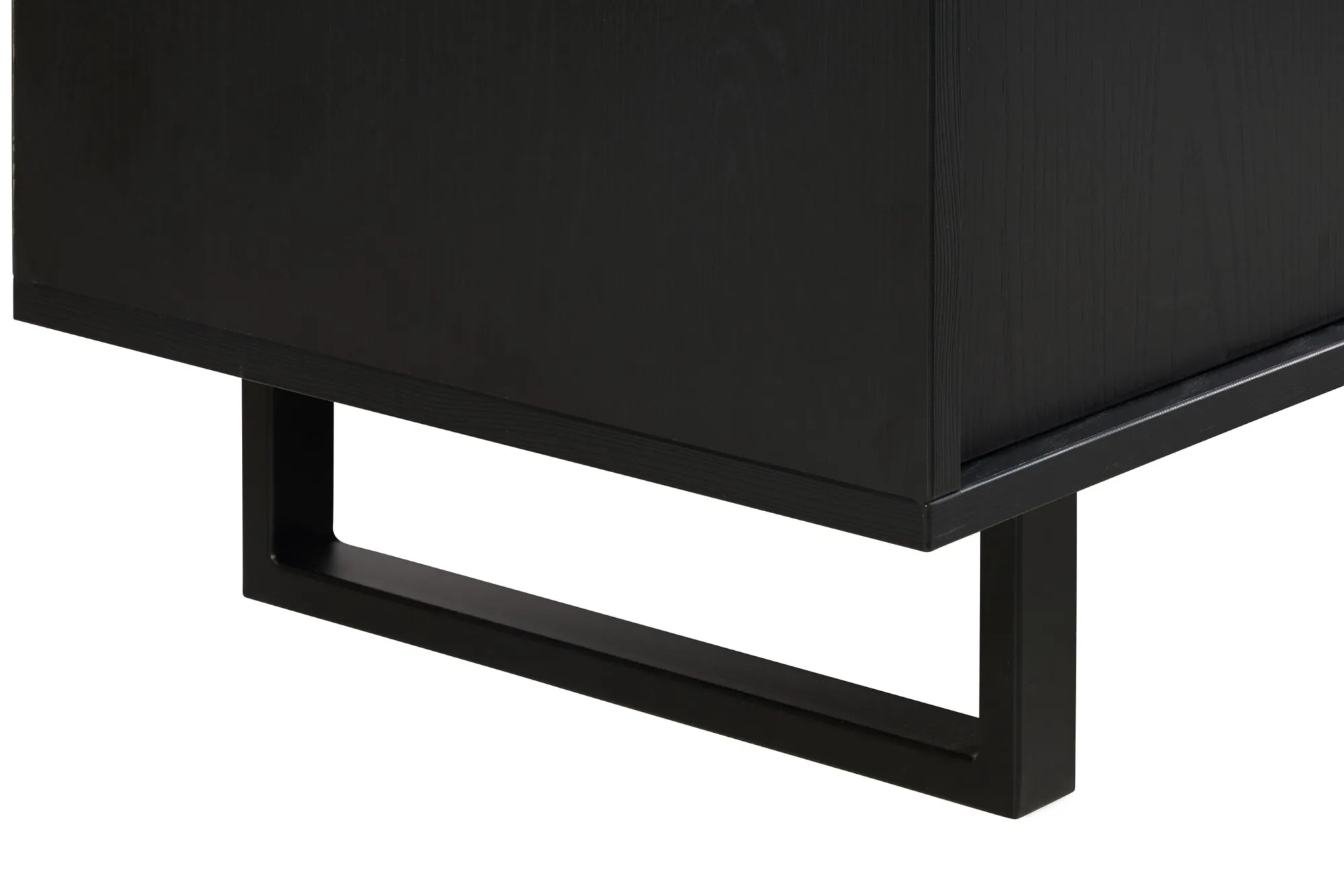 Dressoirs^Huisenthuis Dressoir Myron 216 cm Zwart