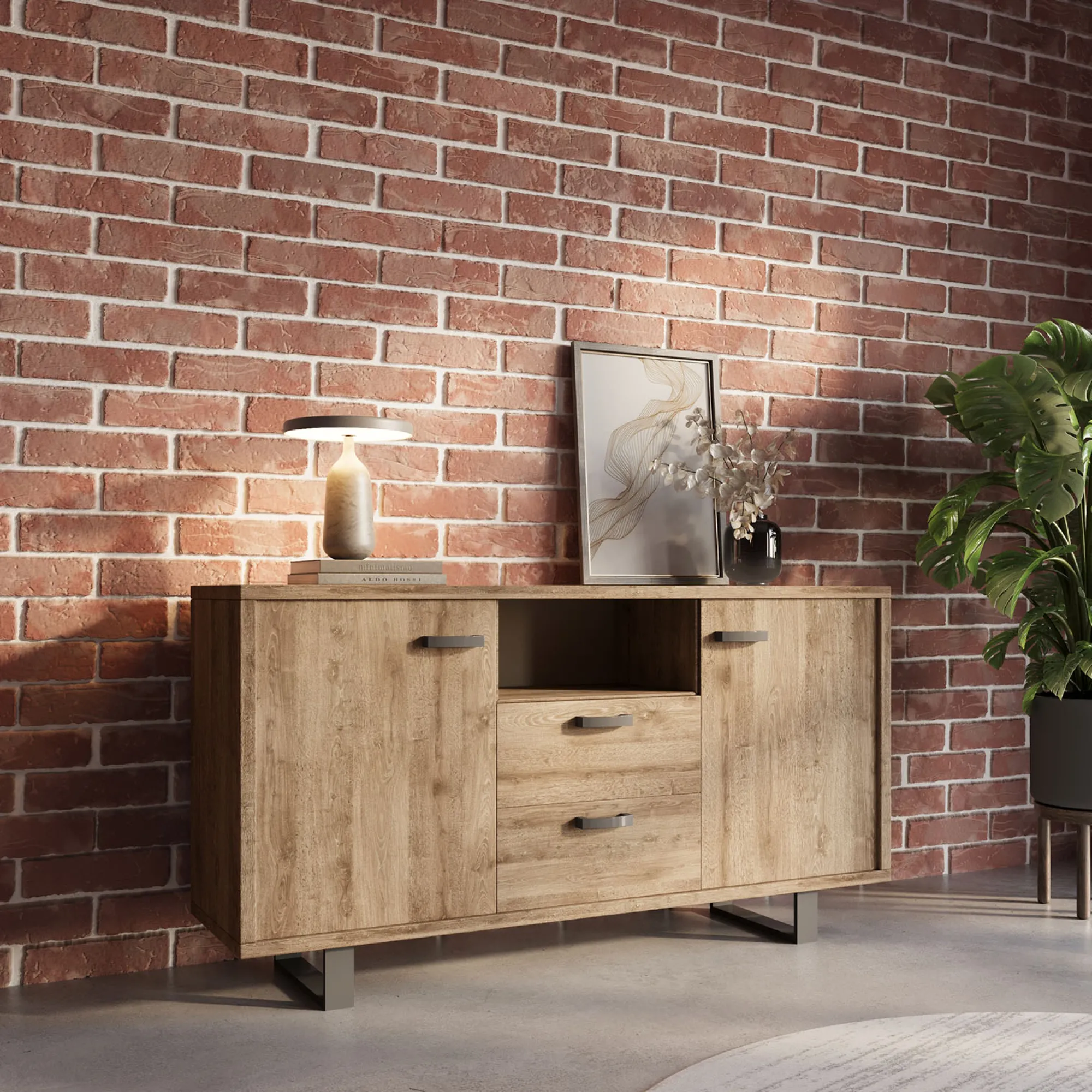 Dressoirs^Huisenthuis Dressoir 170cm Namibia
