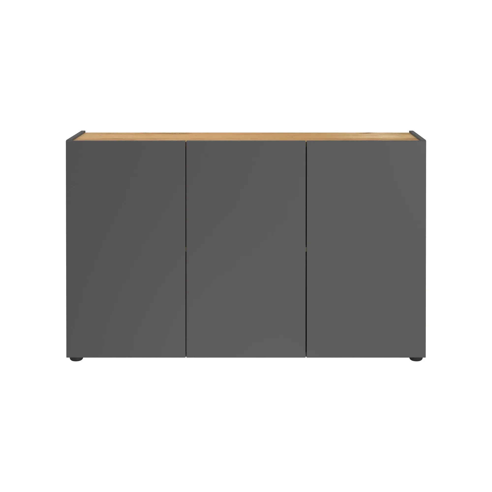 Kantoorkasten|Dressoirs^Huisenthuis Dressoir Orlando 120 cm Grafiet