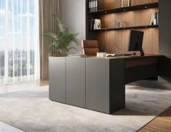 Kantoorkasten|Dressoirs^Huisenthuis Dressoir Orlando 120 cm Grafiet