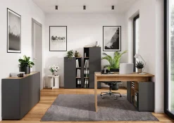 Kantoorkasten|Dressoirs^Huisenthuis Dressoir Orlando 120 cm Grafiet