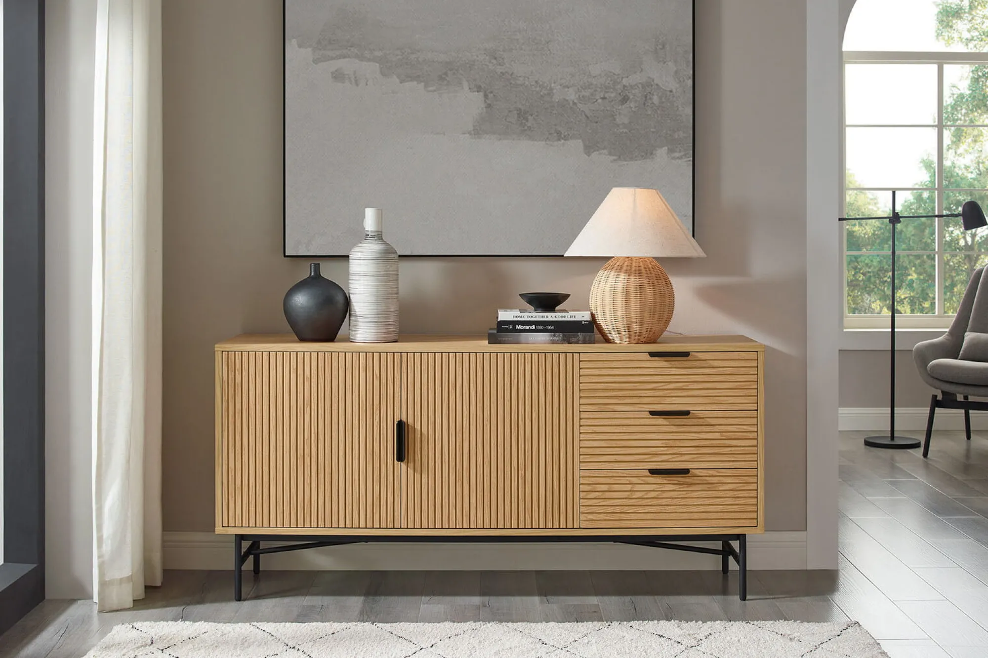 Dressoirs^Huisenthuis Dressoir Ruben Eiken
