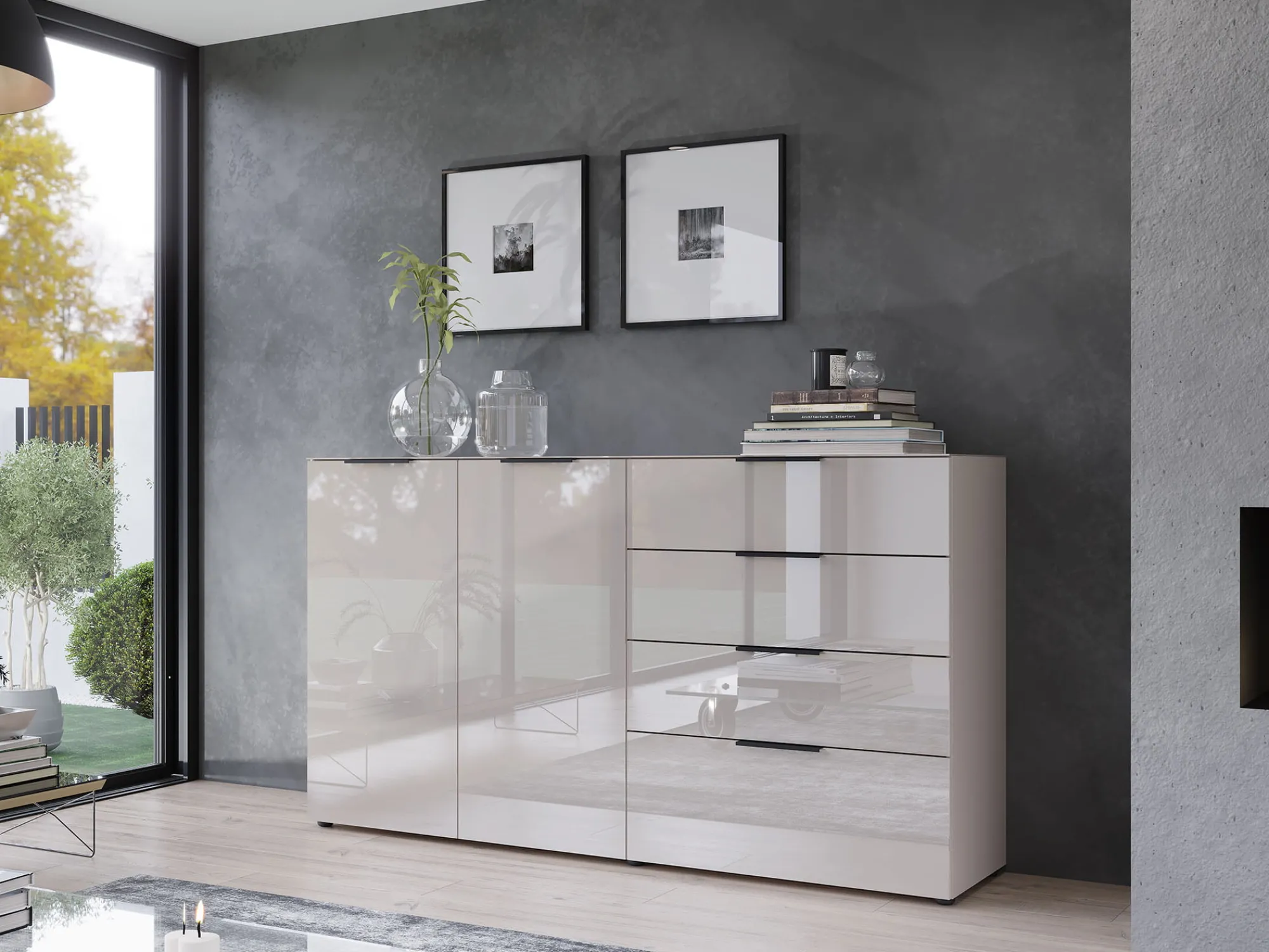 Dressoirs^Huisenthuis Dressoir Siena Kasjmier 184 cm