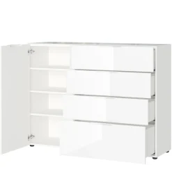Dressoirs^Huisenthuis Dressoir Sirmione Small Wit