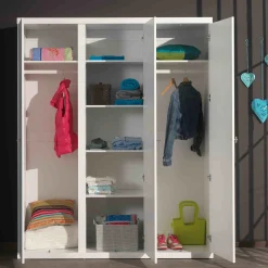 Kinderkamerkasten|Kledingkasten^Huisenthuis Driedeurskast Luuk-W